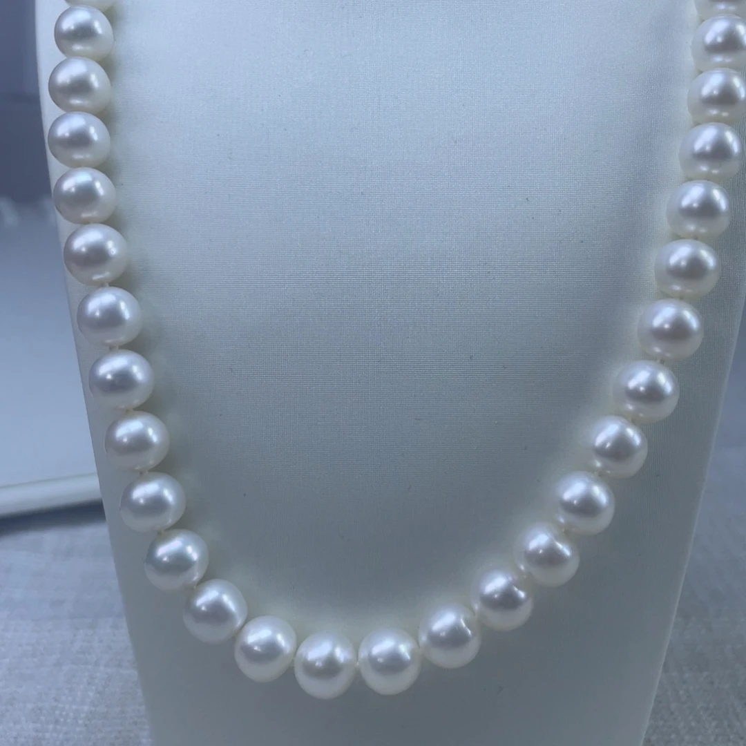 淡水珍珠项链银S925镶嵌