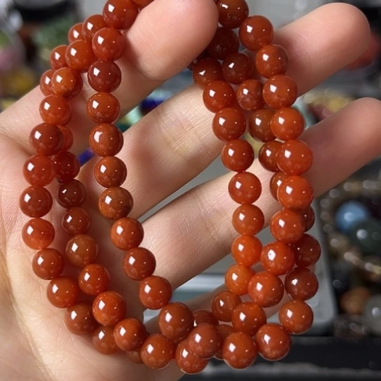 水晶手链未镶嵌矿坑