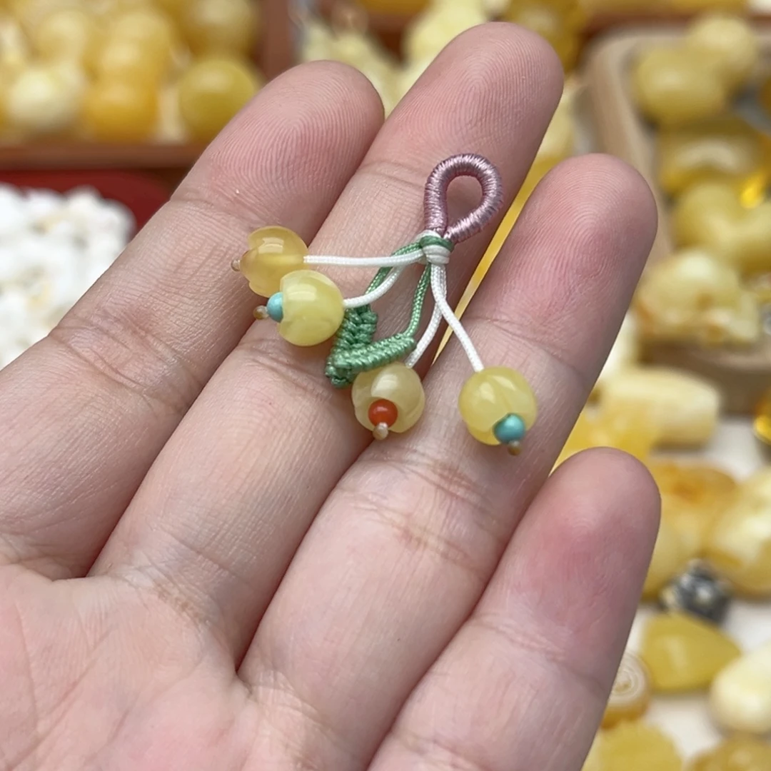 裸石蜜蜡未镶嵌天然