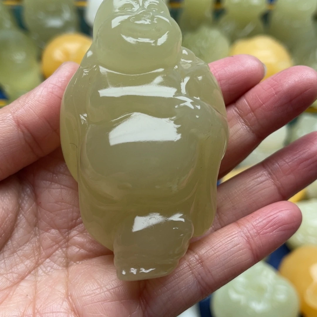 知***风玉天然桌面小摆件