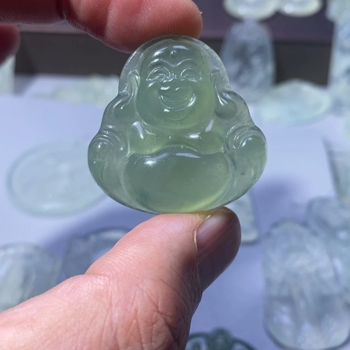 岫玉未镶嵌吊坠吊坠