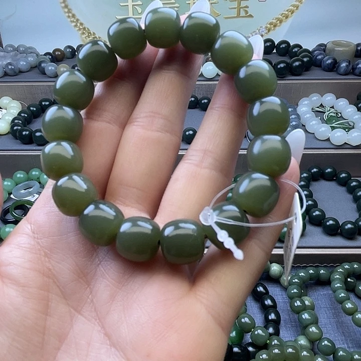 未镶嵌手串和田玉