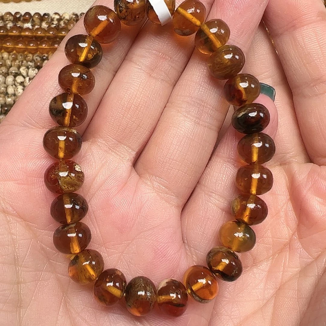 琥珀未镶嵌裸石抚顺琥珀10284九