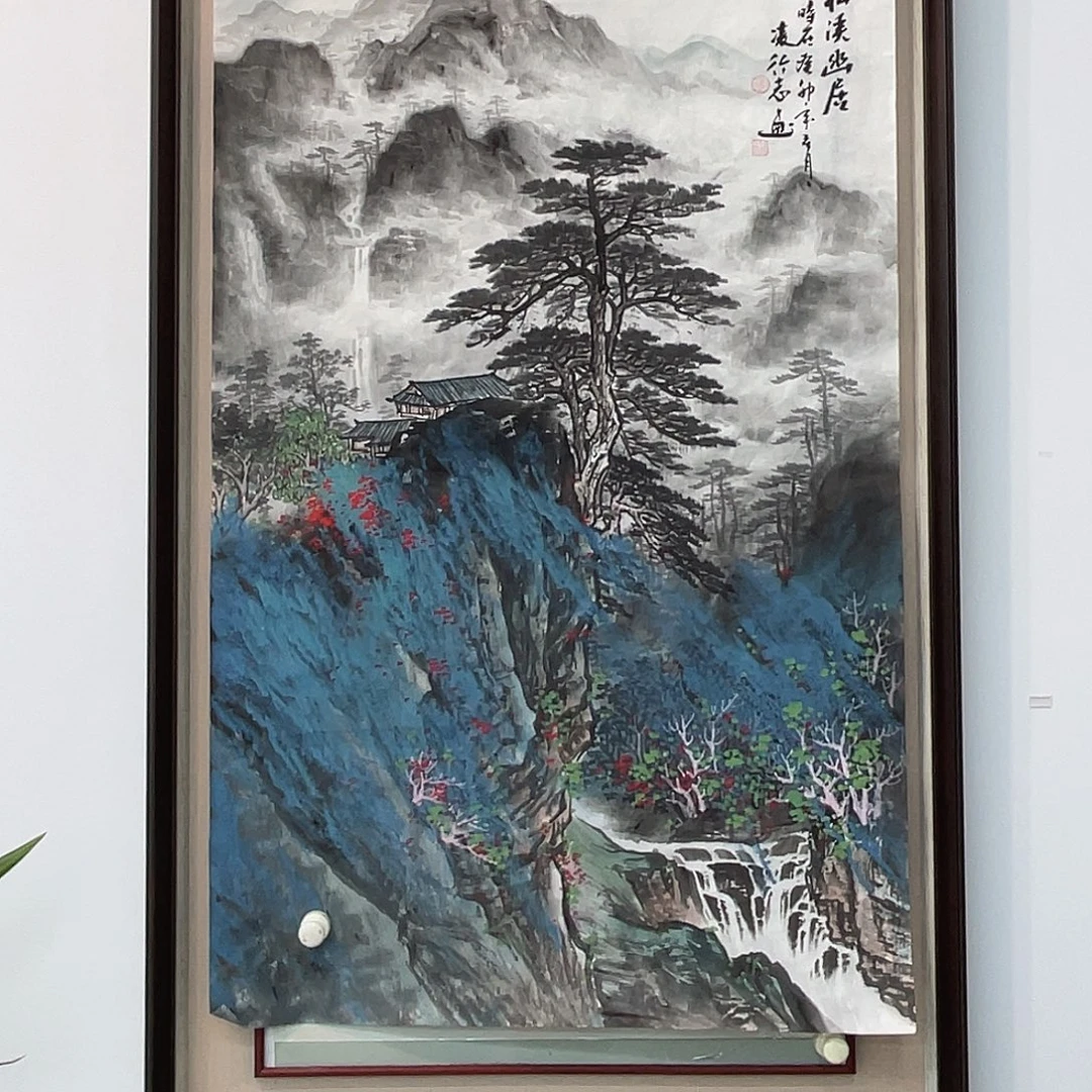 国画凌行志老师手绘国画精品