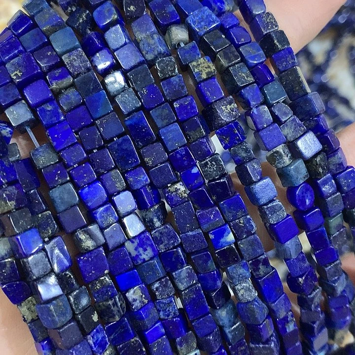 4mm青金石方糖一条