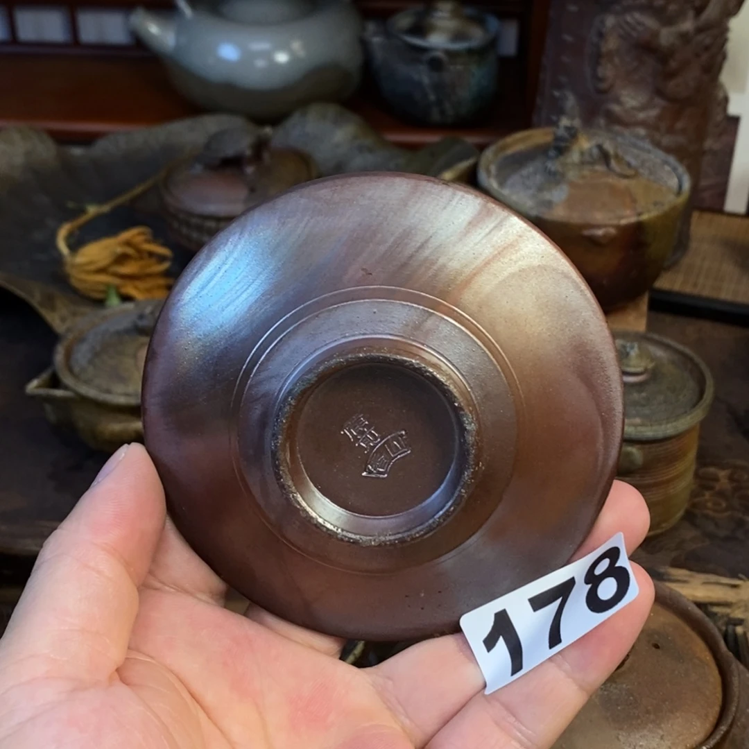 备前烧柴烧茶具初代香山