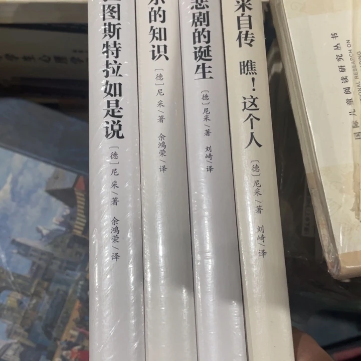尼采精装四册合售