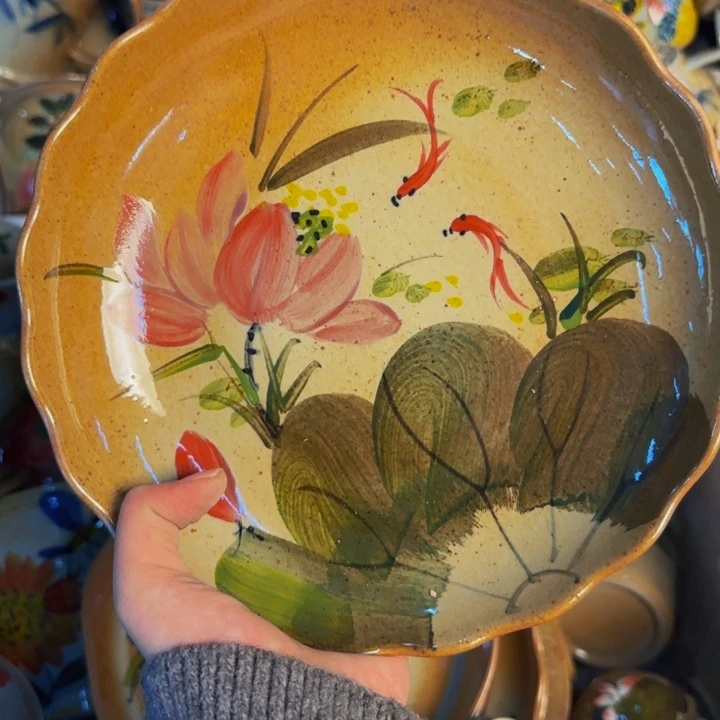 瓷片景德镇陶瓷手工手绘