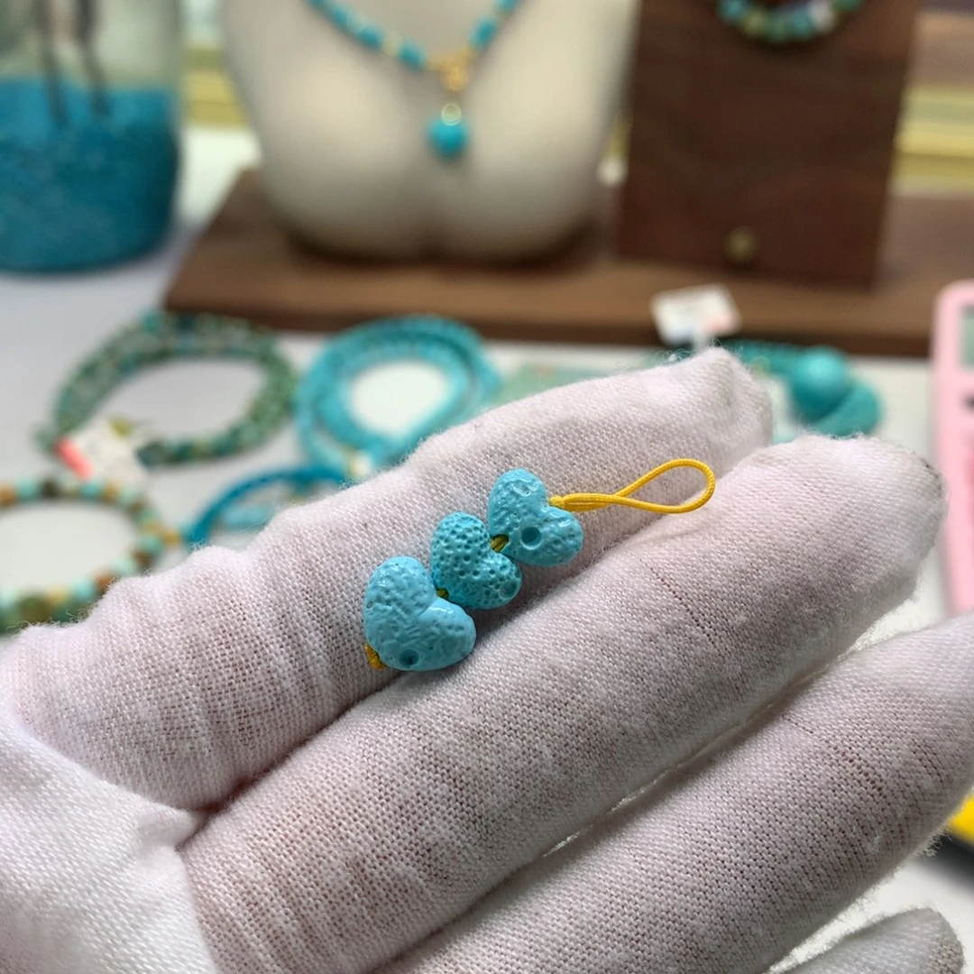 绿松石未镶嵌配饰