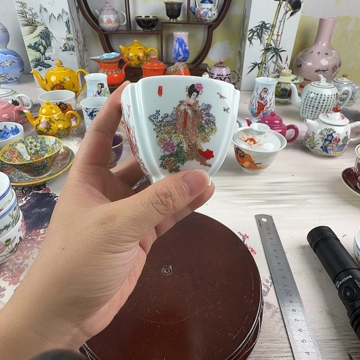 摆件景德镇陶瓷老厂瓷12