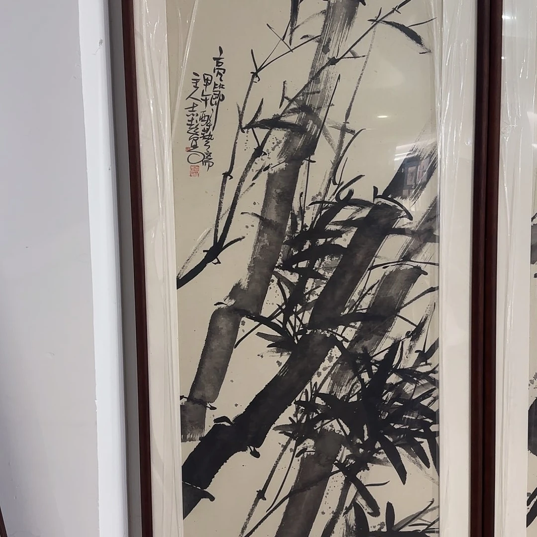 开***.国画郑志超精品带框
