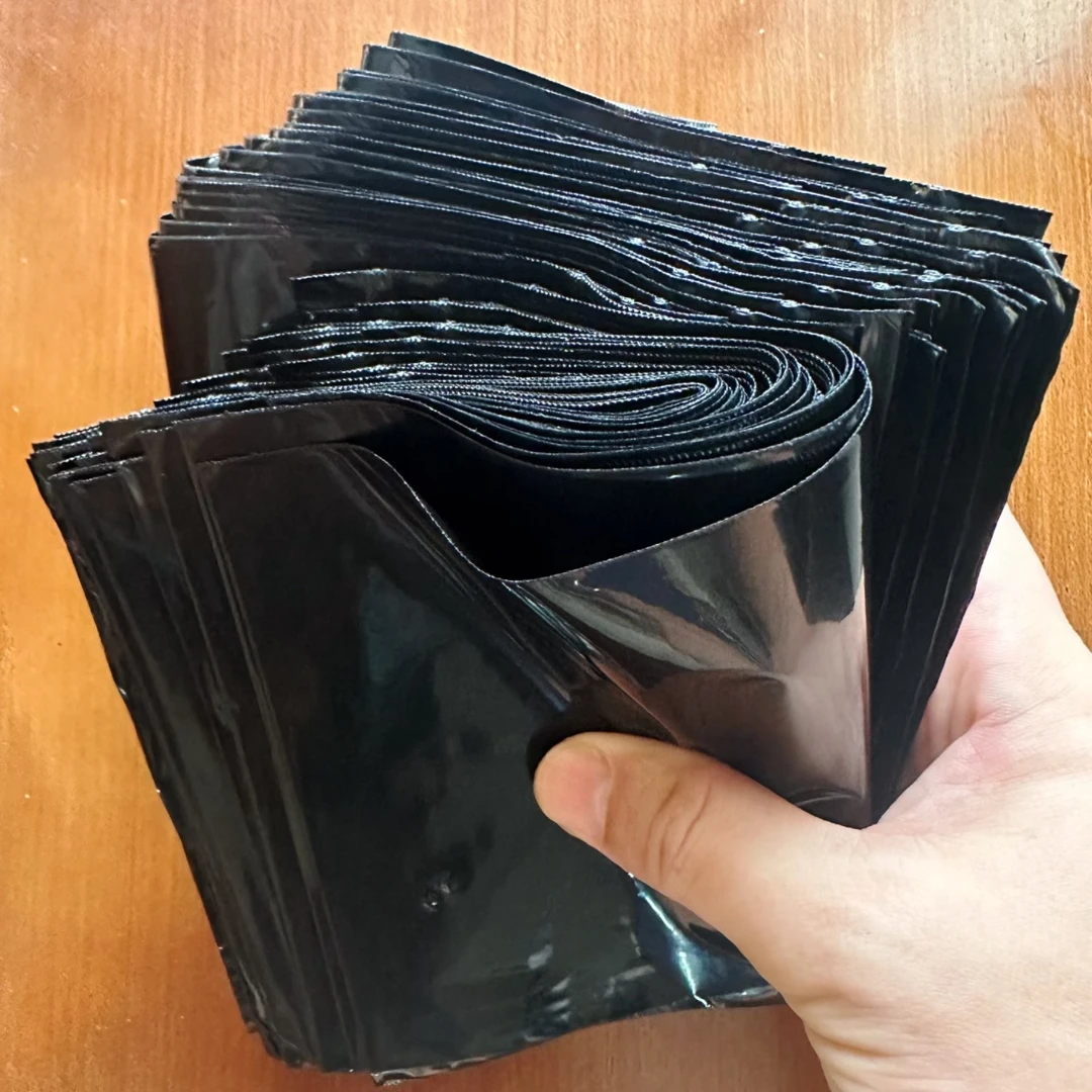 自封袋黑色包装袋可遮光袋用于茶叶食品密封储存包装袋