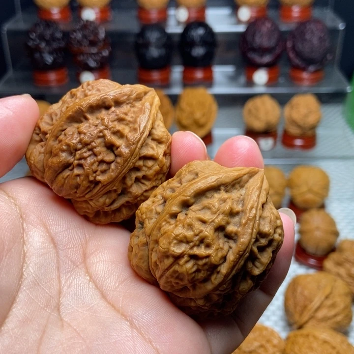 老***下把件文玩核桃舍利塔6