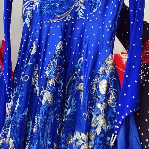 摩登舞交谊舞连衣