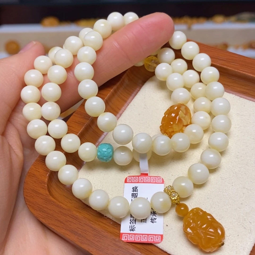 【闪购商品】未镶嵌蜜蜡手链手串