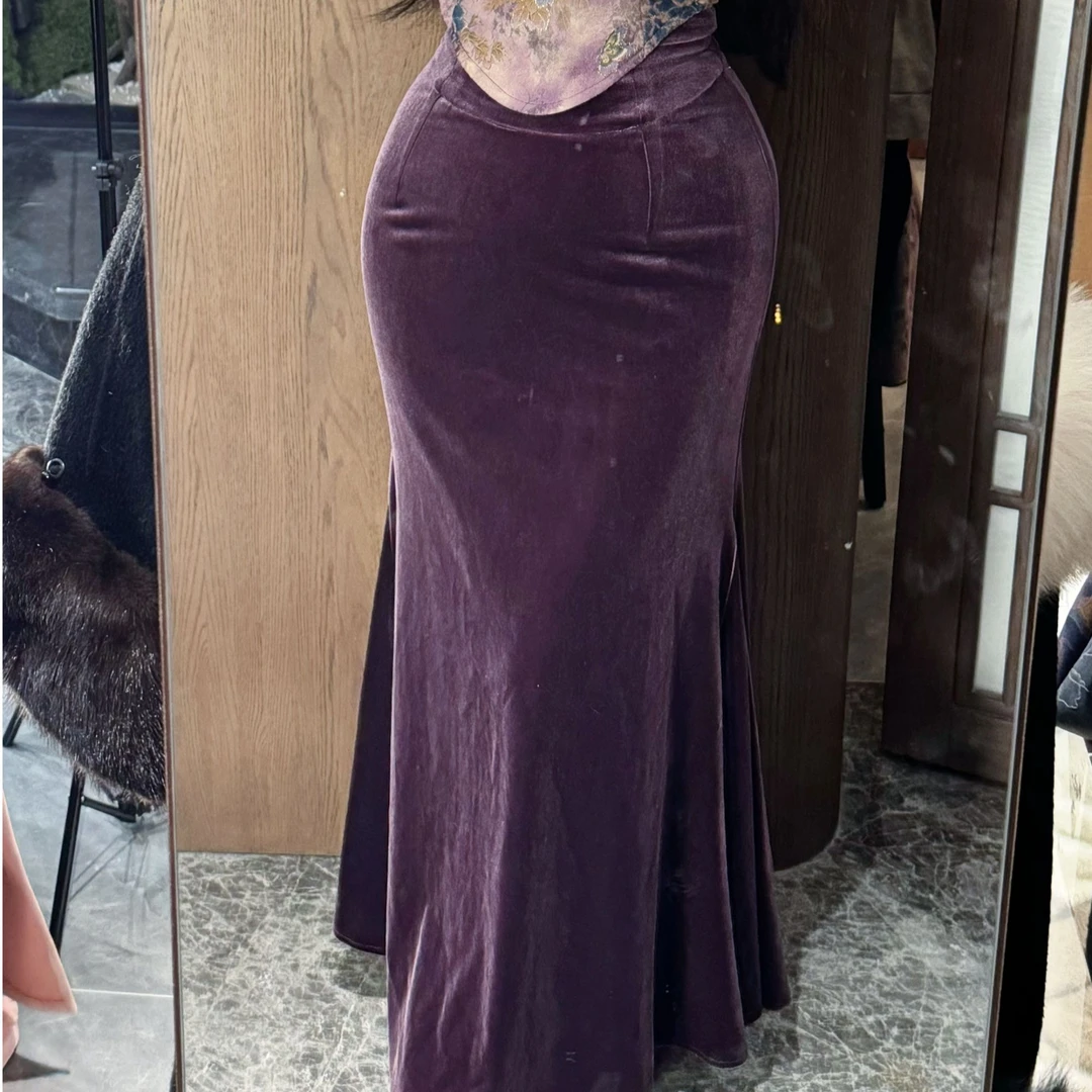 LHMknk1画报夫人原创自制显瘦鱼尾裙半身裙系列合集