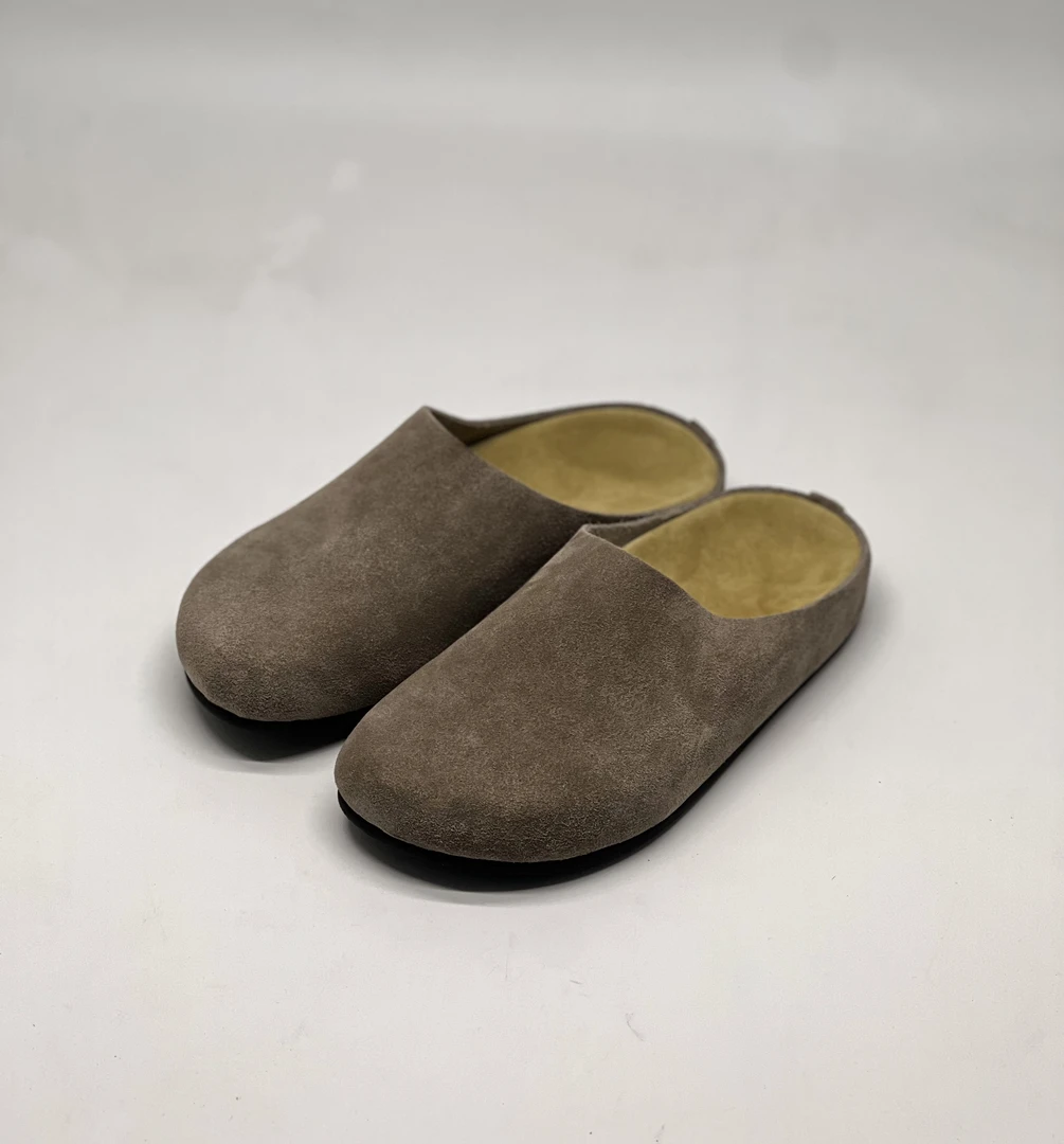 新版本row极简老钱风穆勒拖鞋包头拖