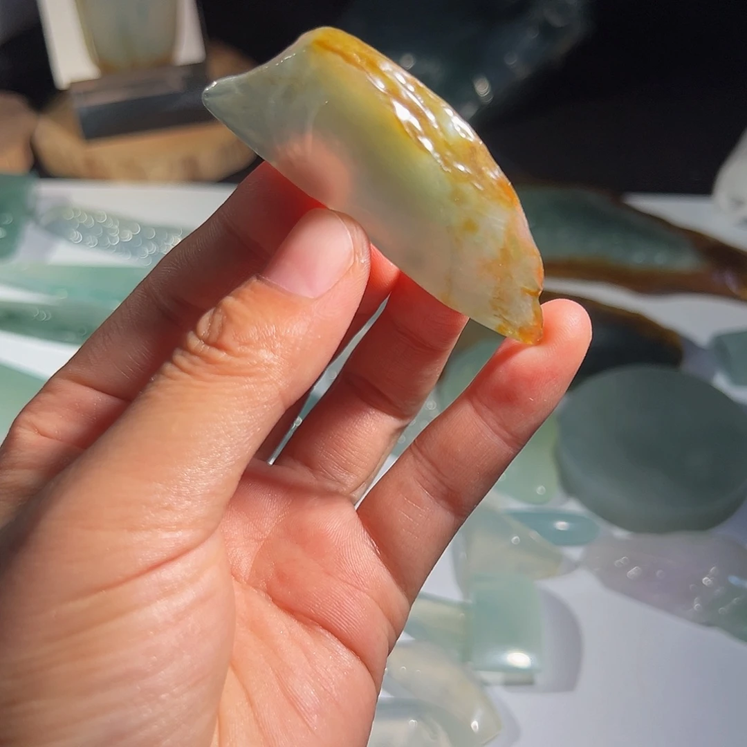 叮***当未镶嵌定制翡翠天然缅甸A货翡翠李通老师亲工