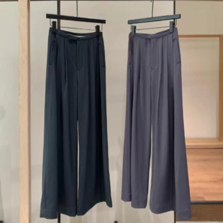 AJ 福（1aj95038#）西装面料！百搭韩系阔腿西装裤 6-16