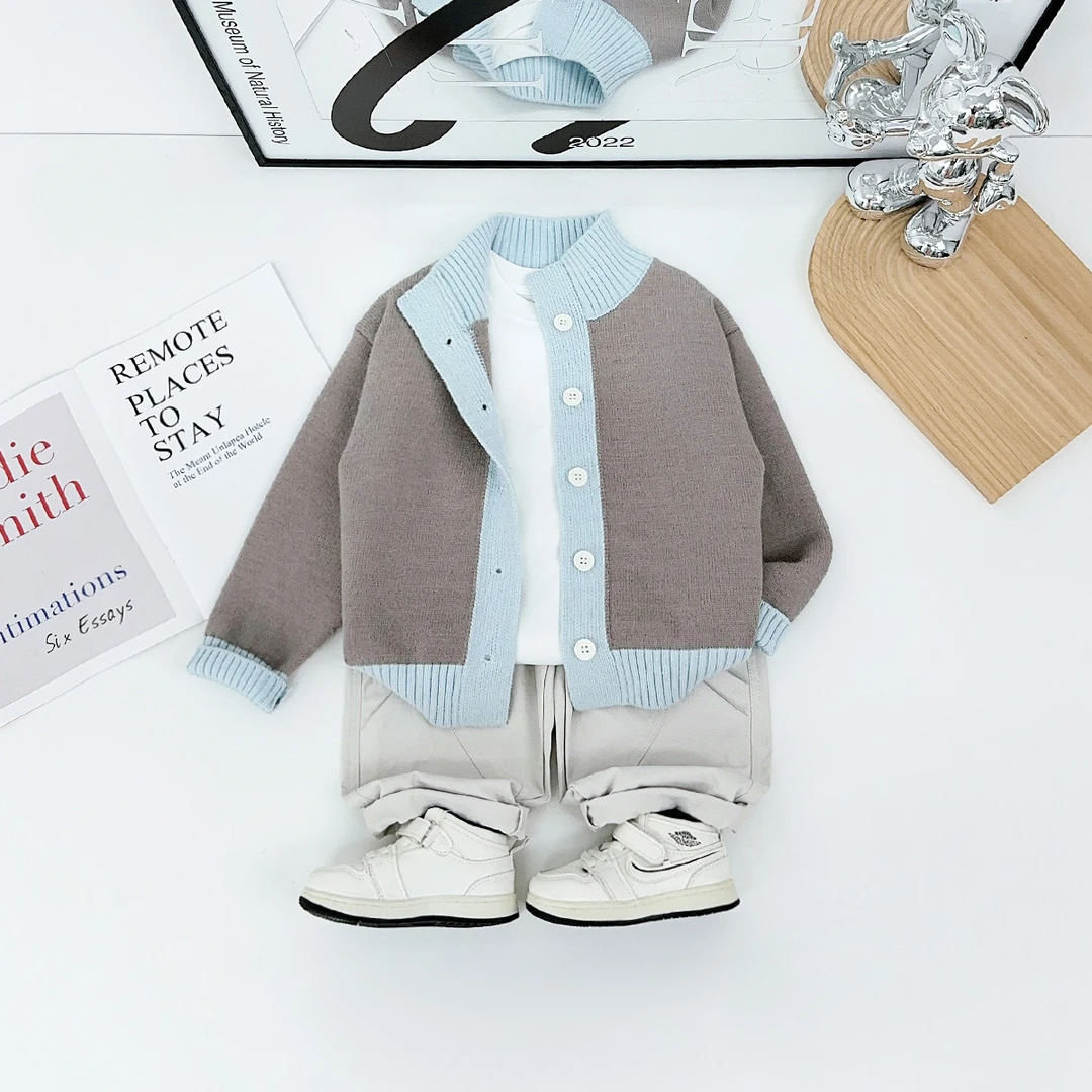 儿童毛衣男童针织衫外套2025秋季新款秋装潮 YM2251 悠悠童话童装