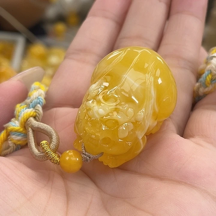 琥珀未镶嵌珠宝奇石琥珀h25