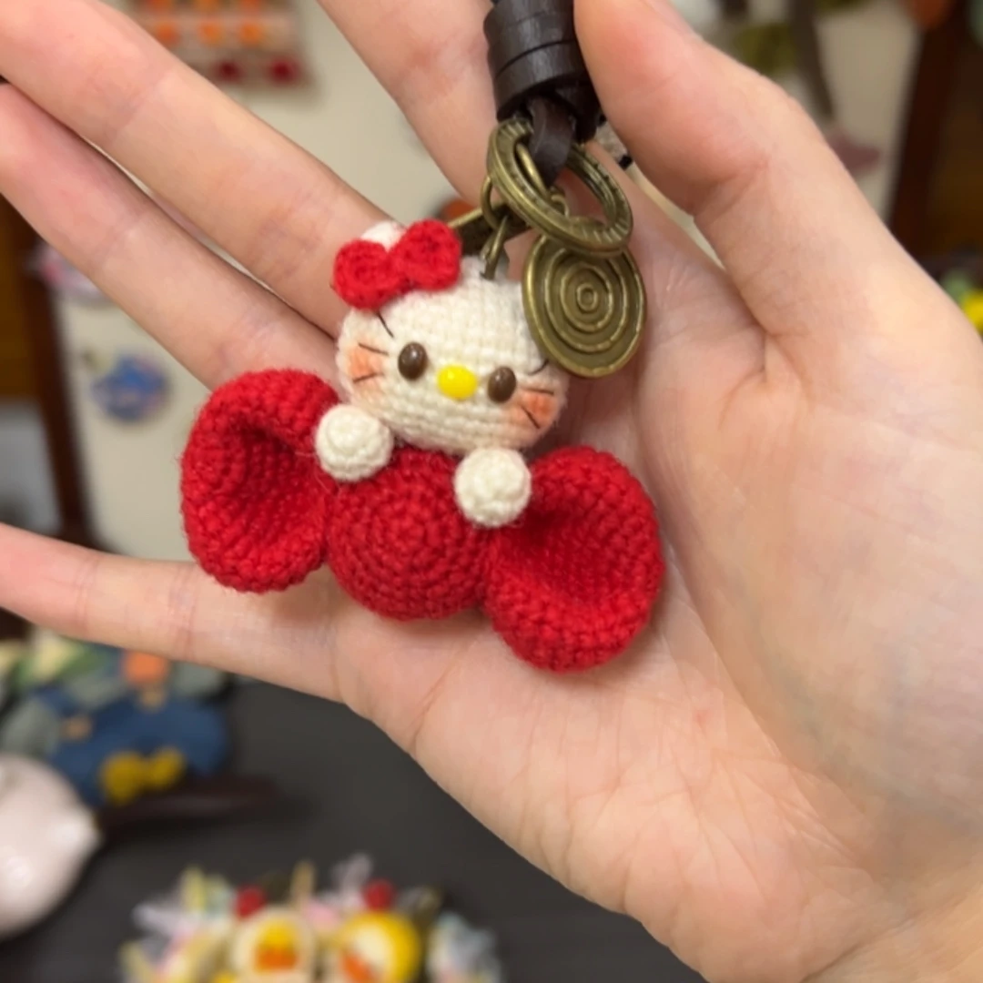 毛绒钩织刺绣手工包包玩偶居家用品
