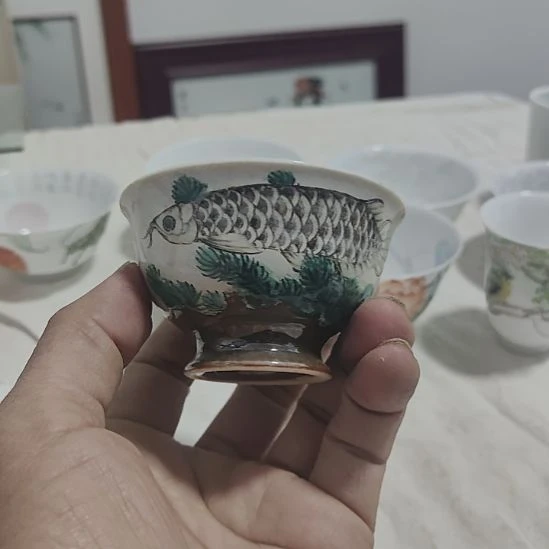 戴玉衡手绘陶瓷杯