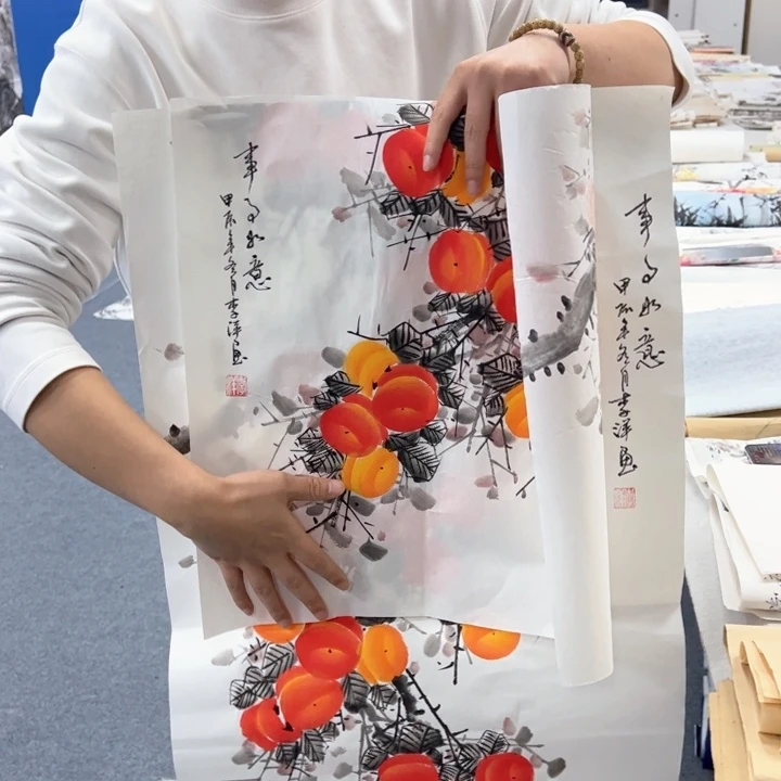 国画纯手绘作品欣赏图