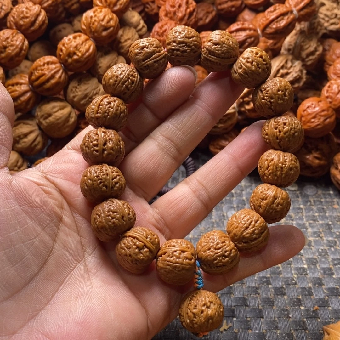 文玩核桃吊坠磨盘