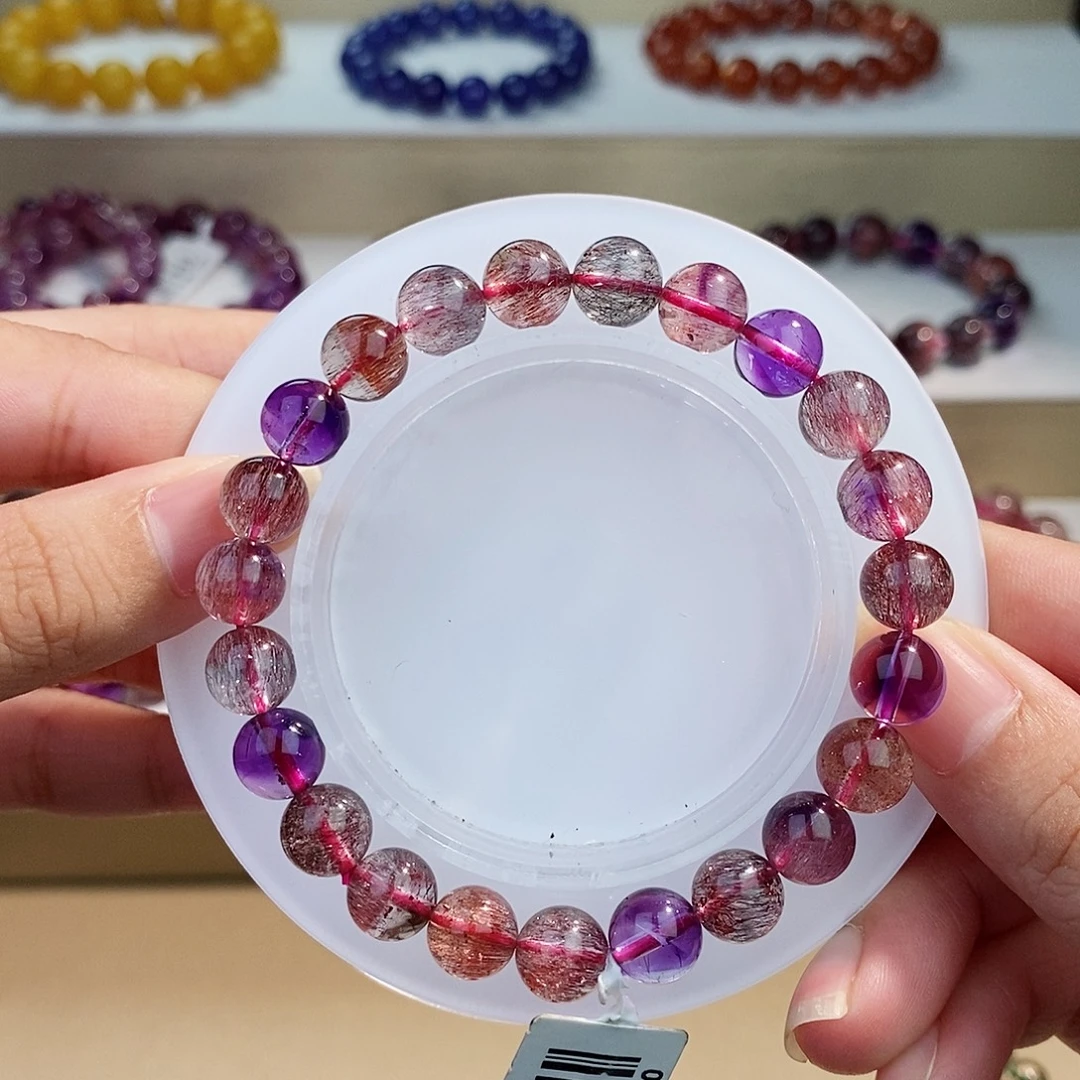 手链水晶未镶嵌黑加仑8