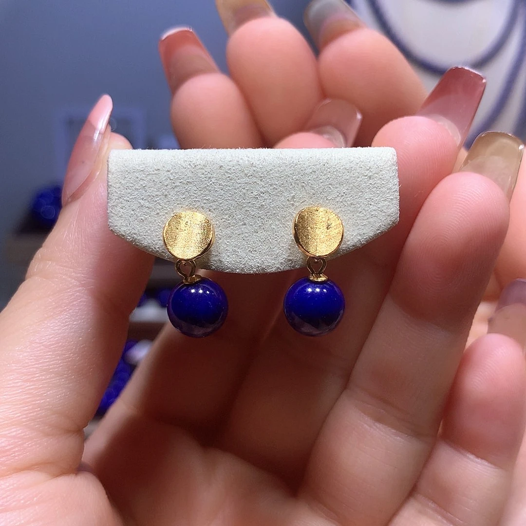 青金石合金耳饰福利