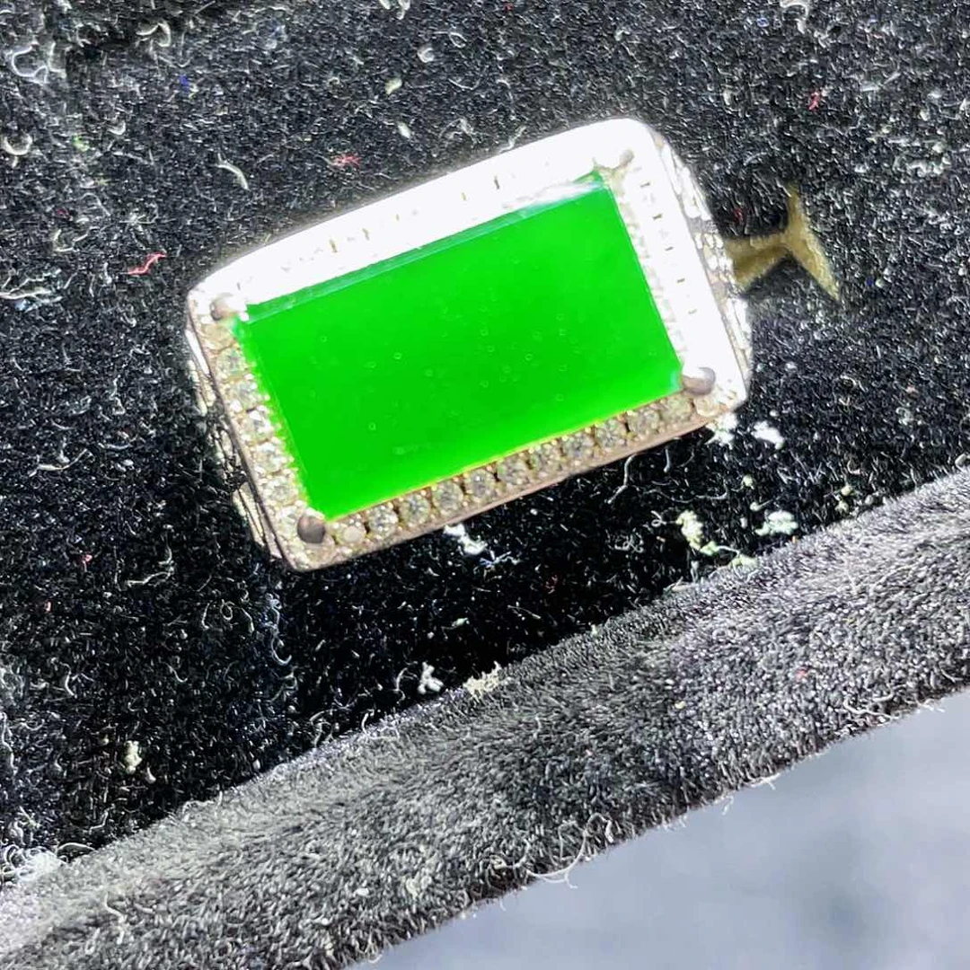 翡翠颈饰银S925镶嵌213，