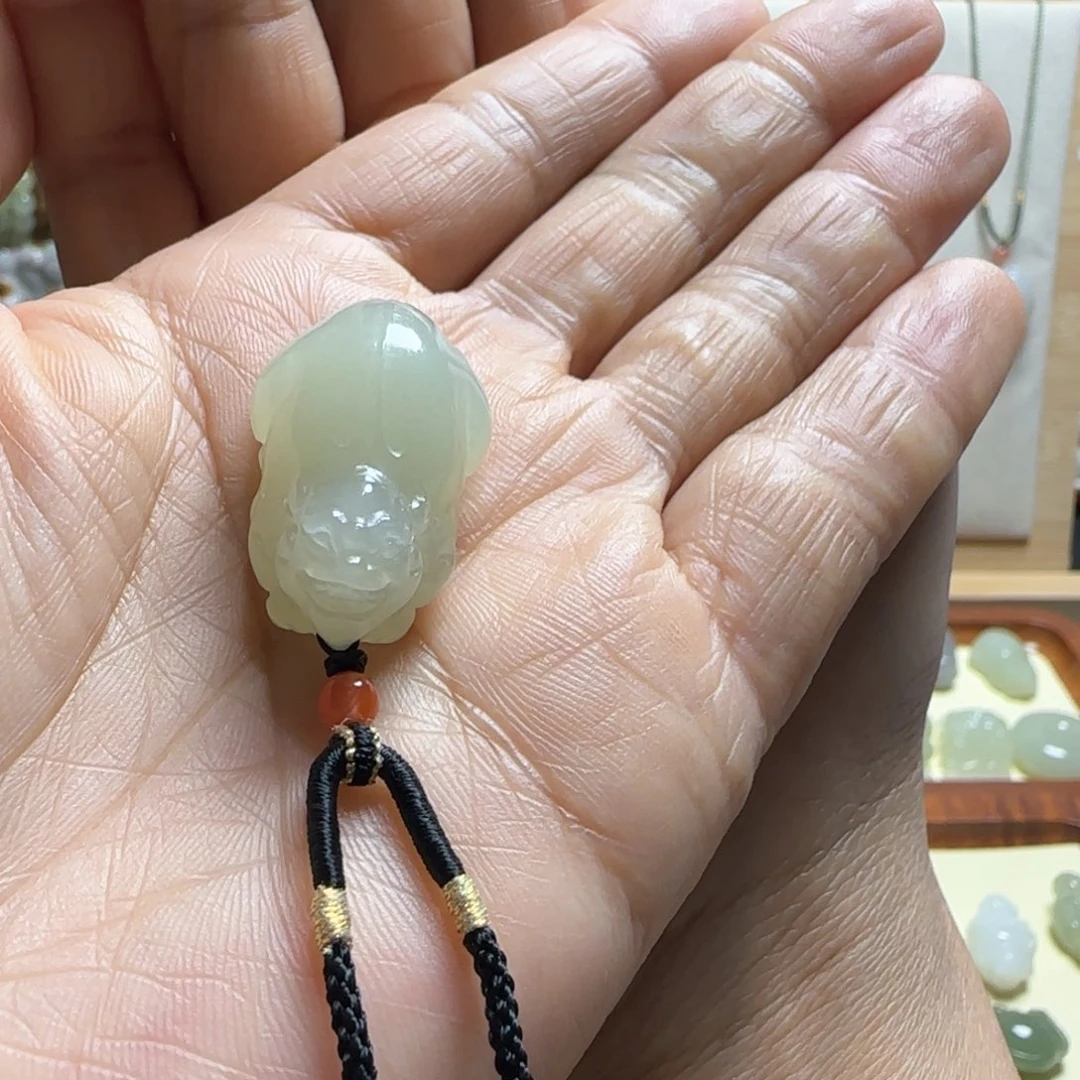 和田玉颈饰未镶嵌平*