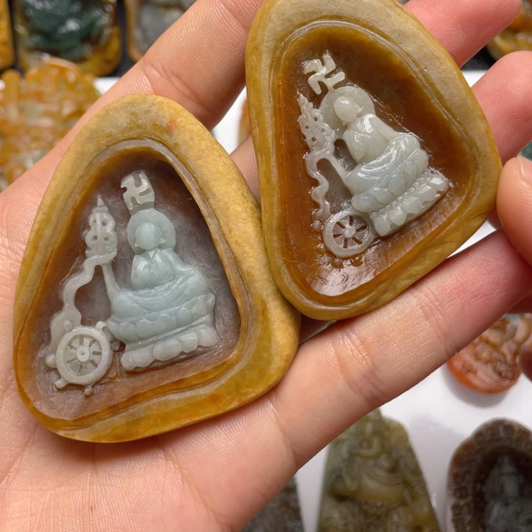 義***家定制翡翠未镶嵌翡翠