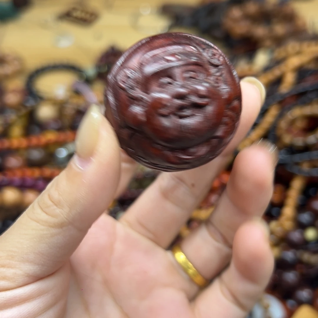 维腊木（绿檀）无事牌
