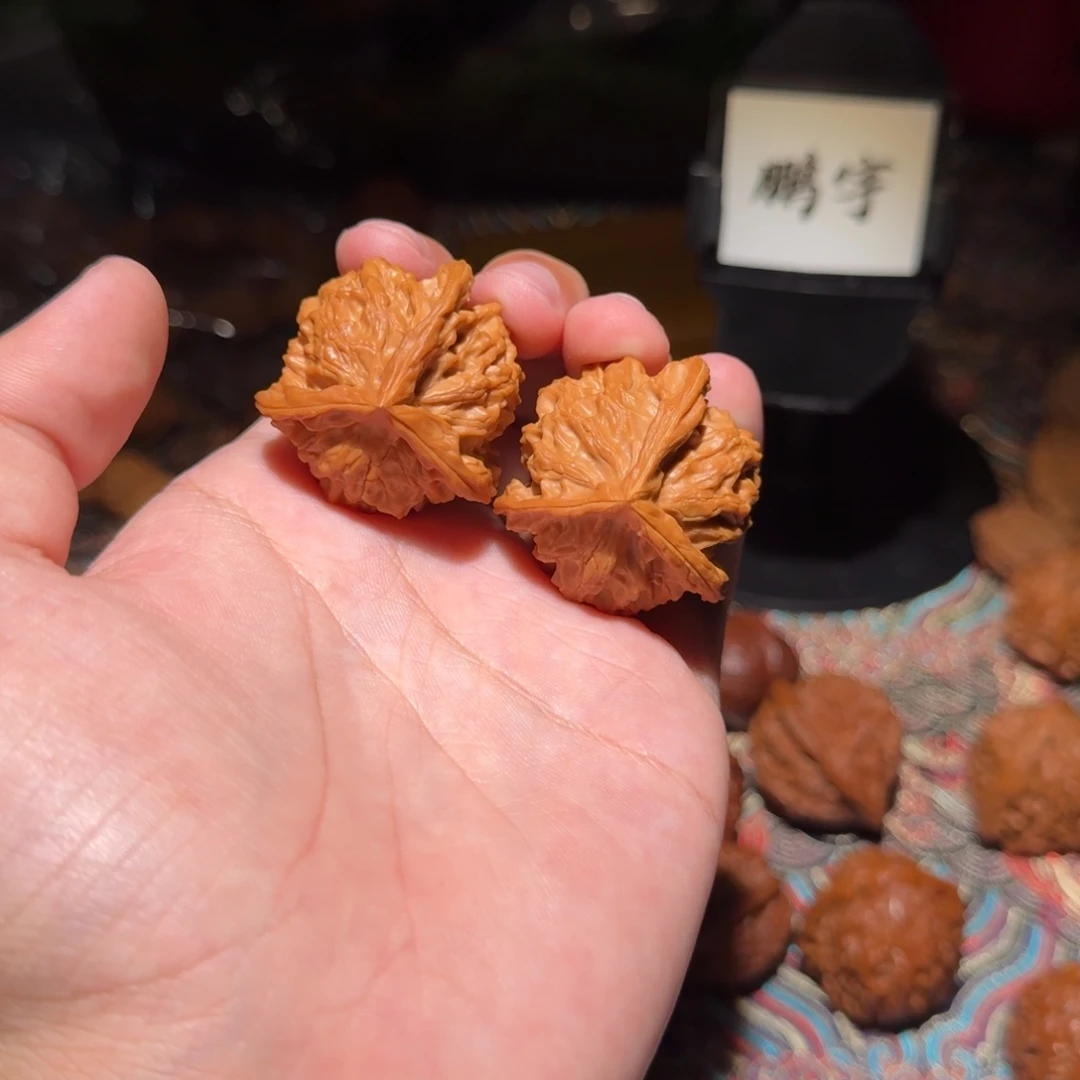 f***e把件核桃720号37盘山奔奔文玩核桃