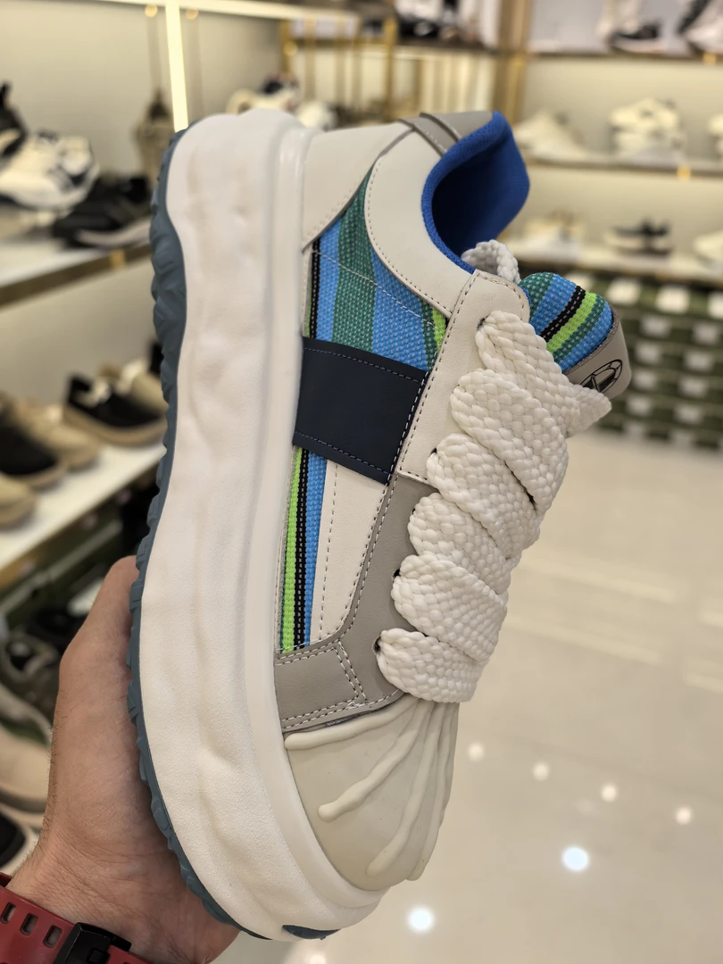 增高男子车缝线低帮系带时尚休闲鞋女鞋百搭阿甘鞋男士