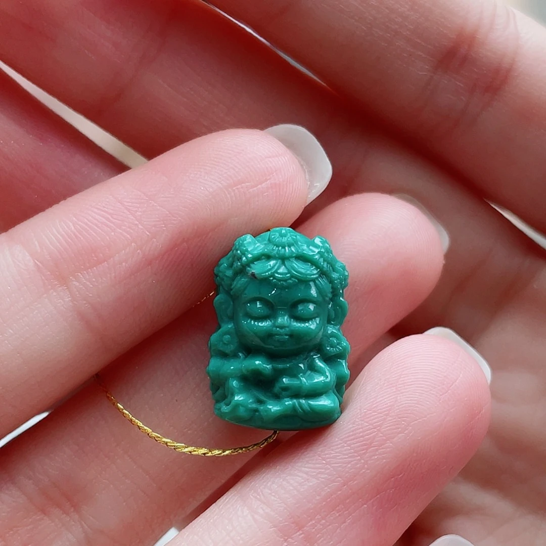 未镶嵌绿松石颈饰