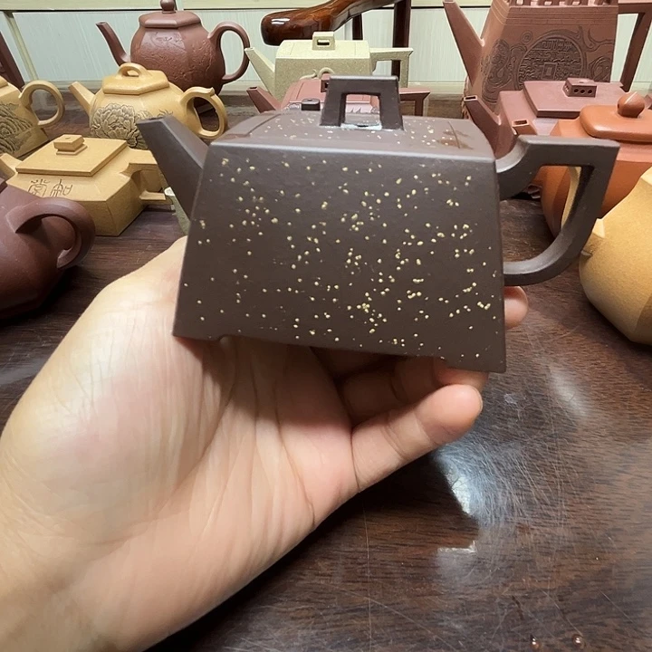 茶壶紫砂紫泥全手工福利150cc