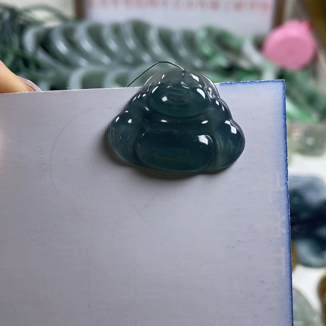 翡翠未镶嵌颈饰1-6翡翠A货挂件