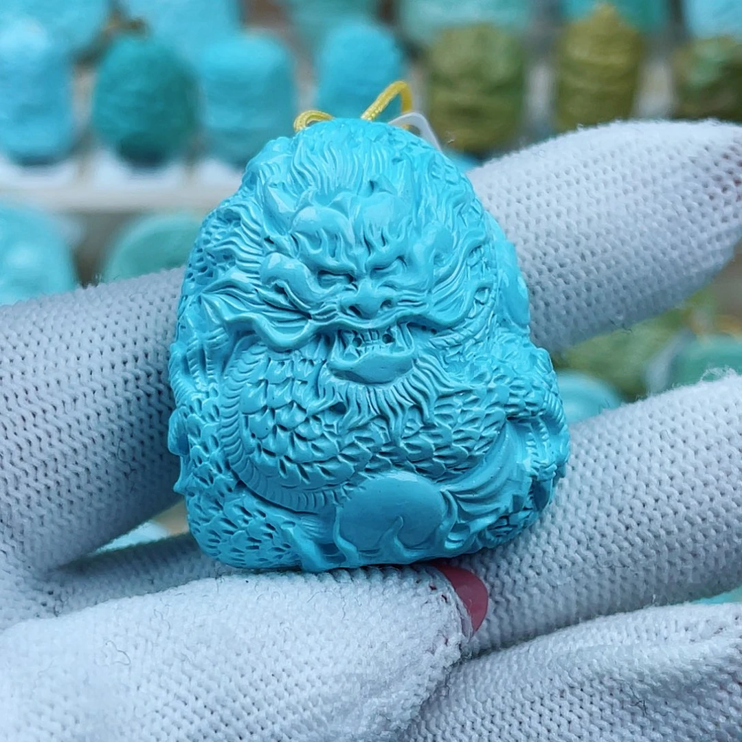 绿松石未镶嵌珠宝奇石