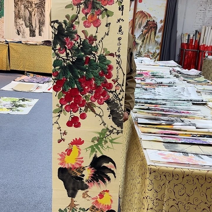 国画手绘国画作品真好看