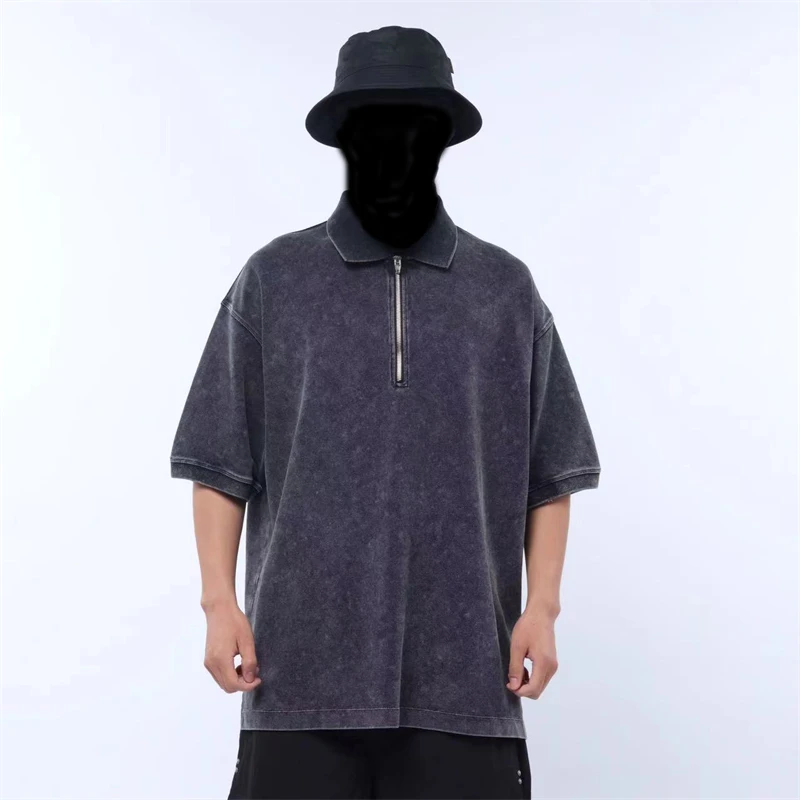 【聚】5584小众设计师潮牌买手店设计师短袖T恤POLO衫 W130-43539