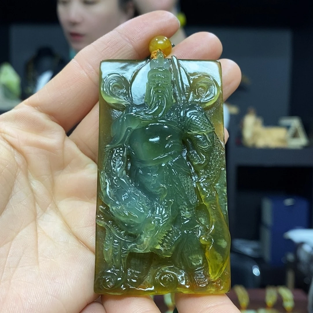 岫玉挂件吊坠未镶嵌