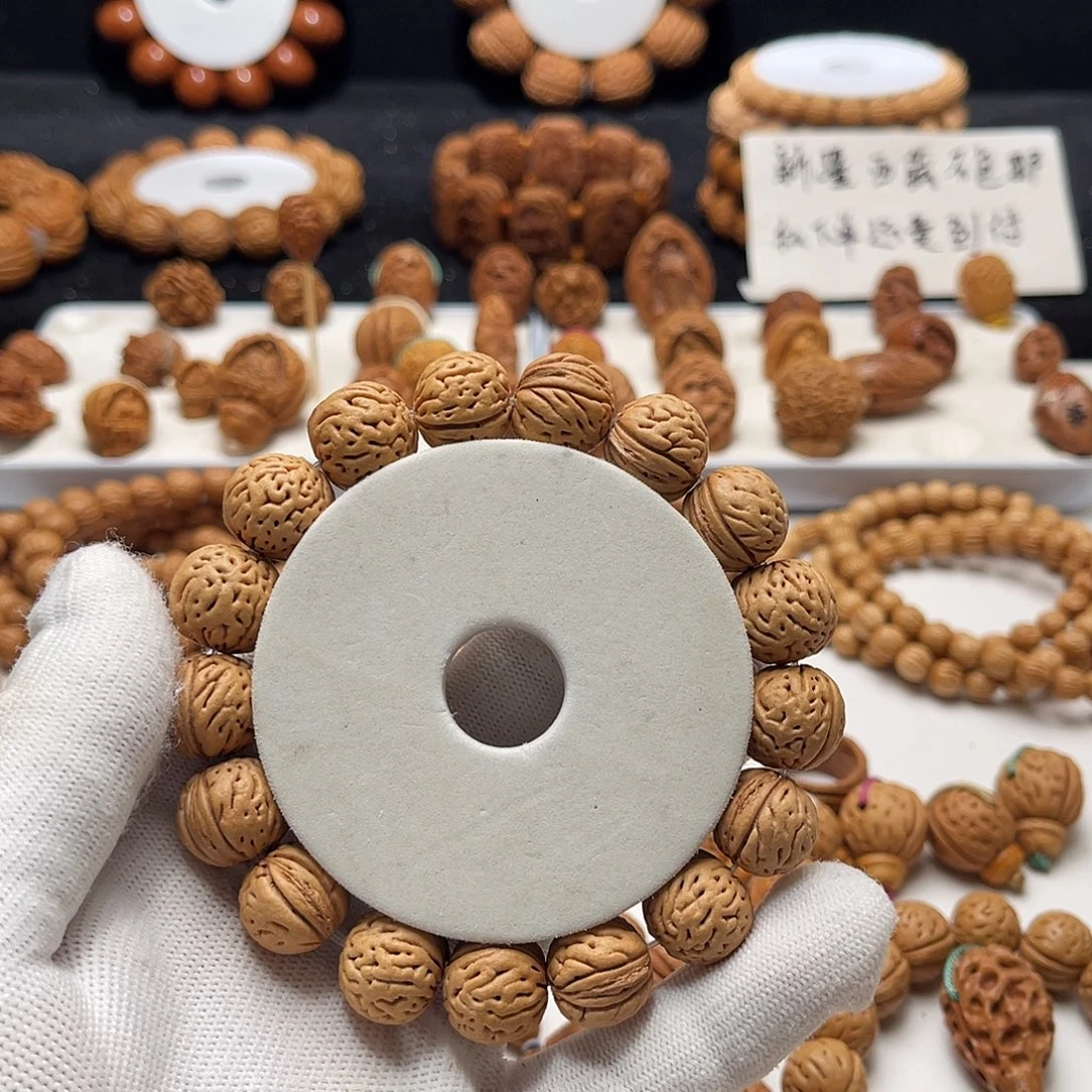显***摆手串/手链核桃手工桃核工艺制作