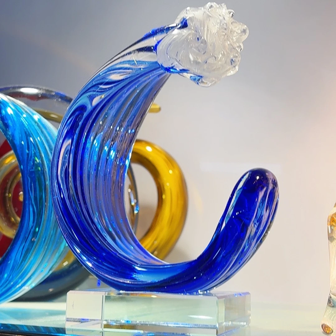 摆件琉璃岛上有个叫小的