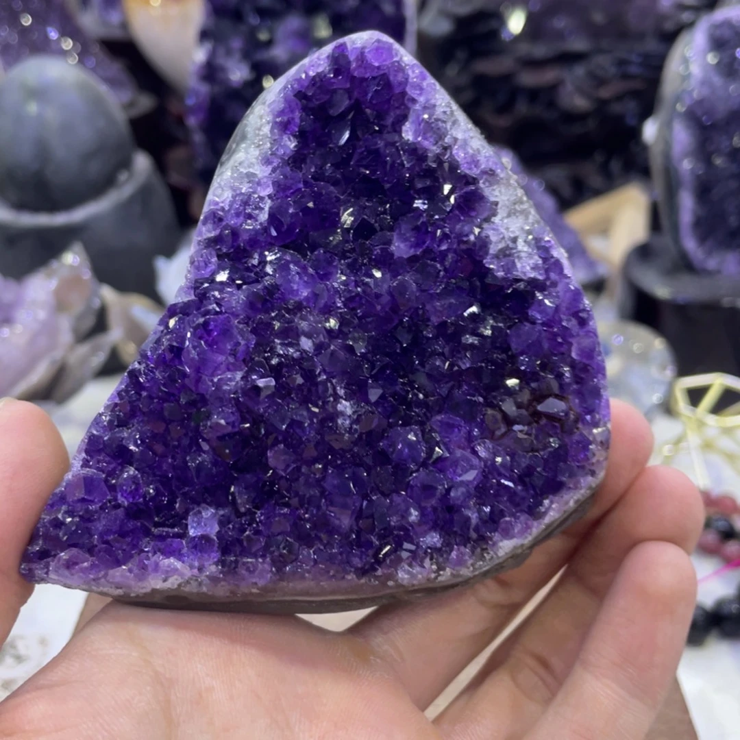 未镶嵌珠宝半成品紫晶