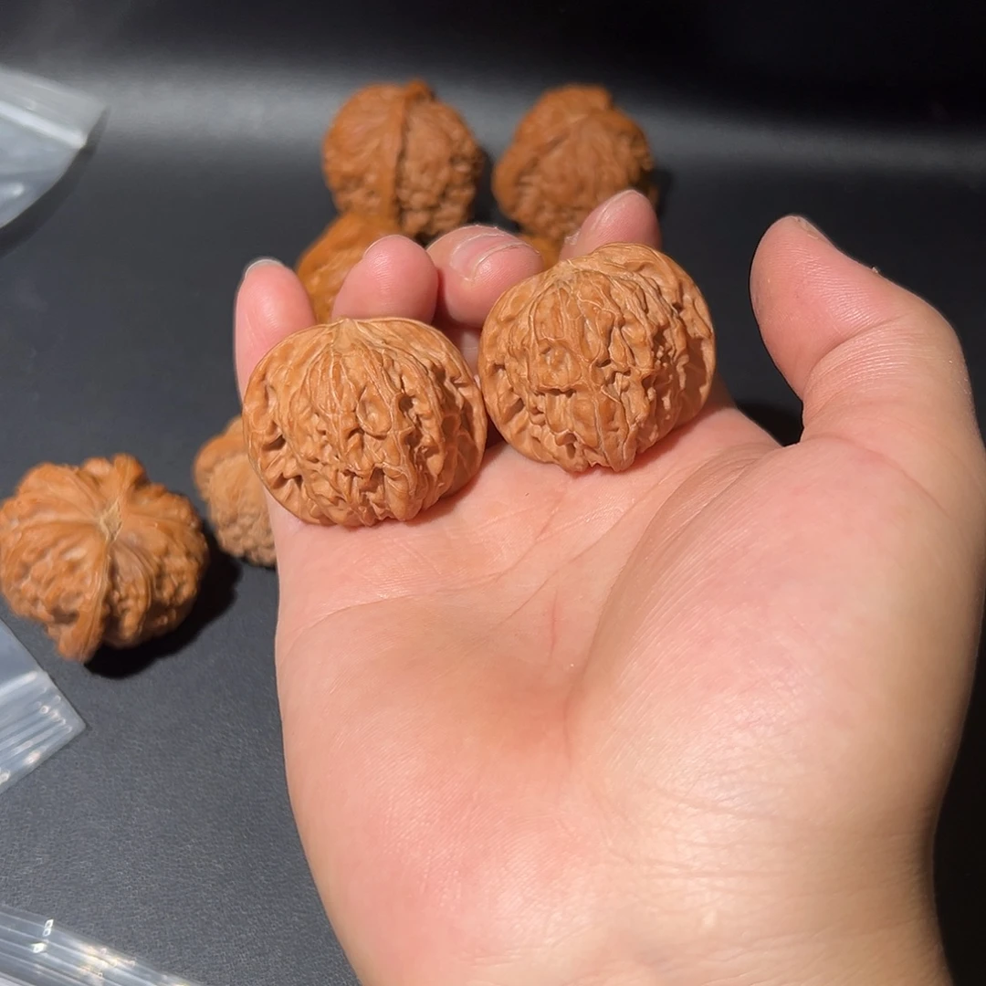 文玩核桃吊坠磨盘 文玩核桃