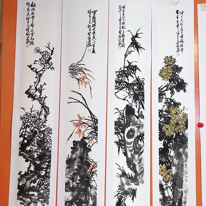 国画张圣敏先生纯手绘作品