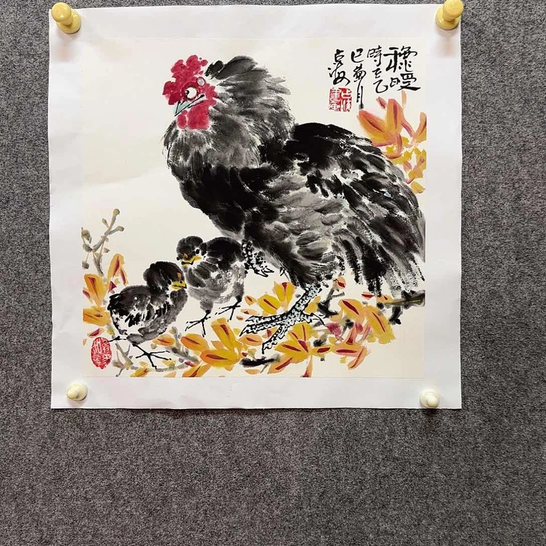 国画王占海老师手绘作品